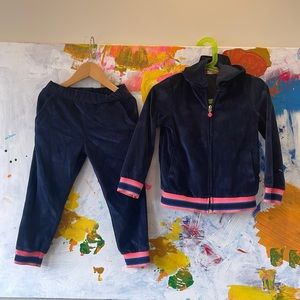 Billie Bush girls Sweatsuit size 4